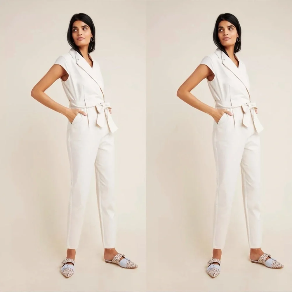 Anthropologie Eliza Utility Jumpsuit - Picture 2 of 9